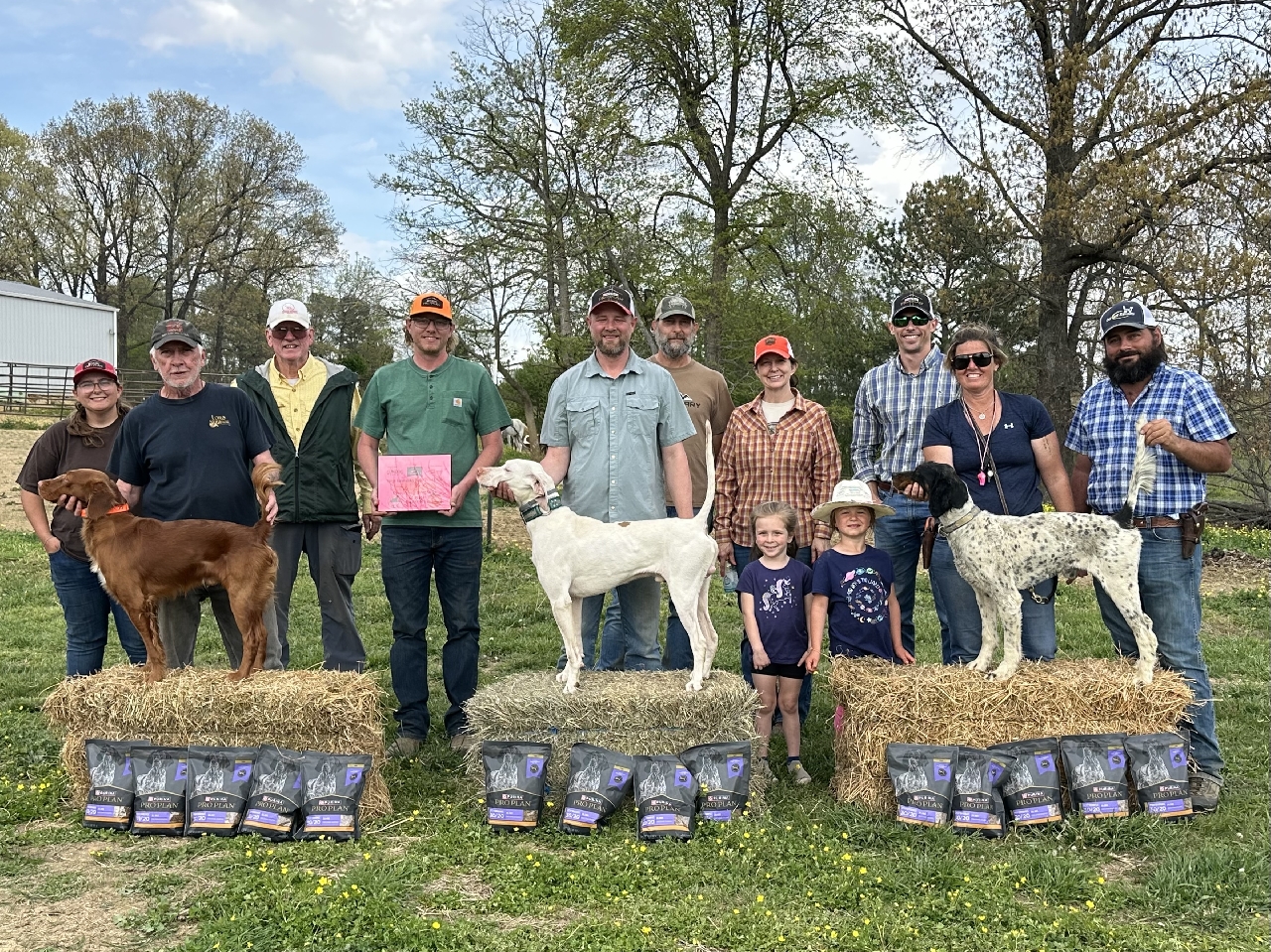 West Kentucky Field Trial Club 4-10-26 results